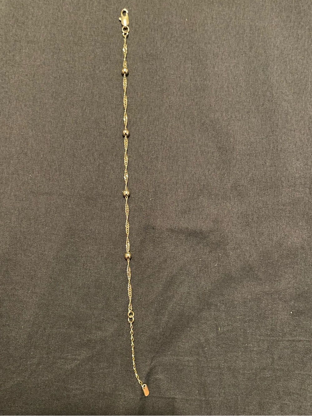 New - 14k gold plated bracelet